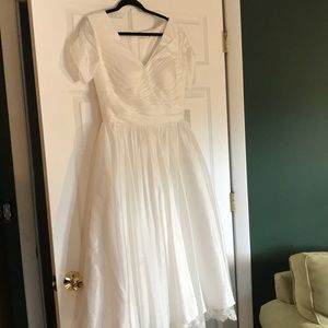 Vintage style wedding dress
